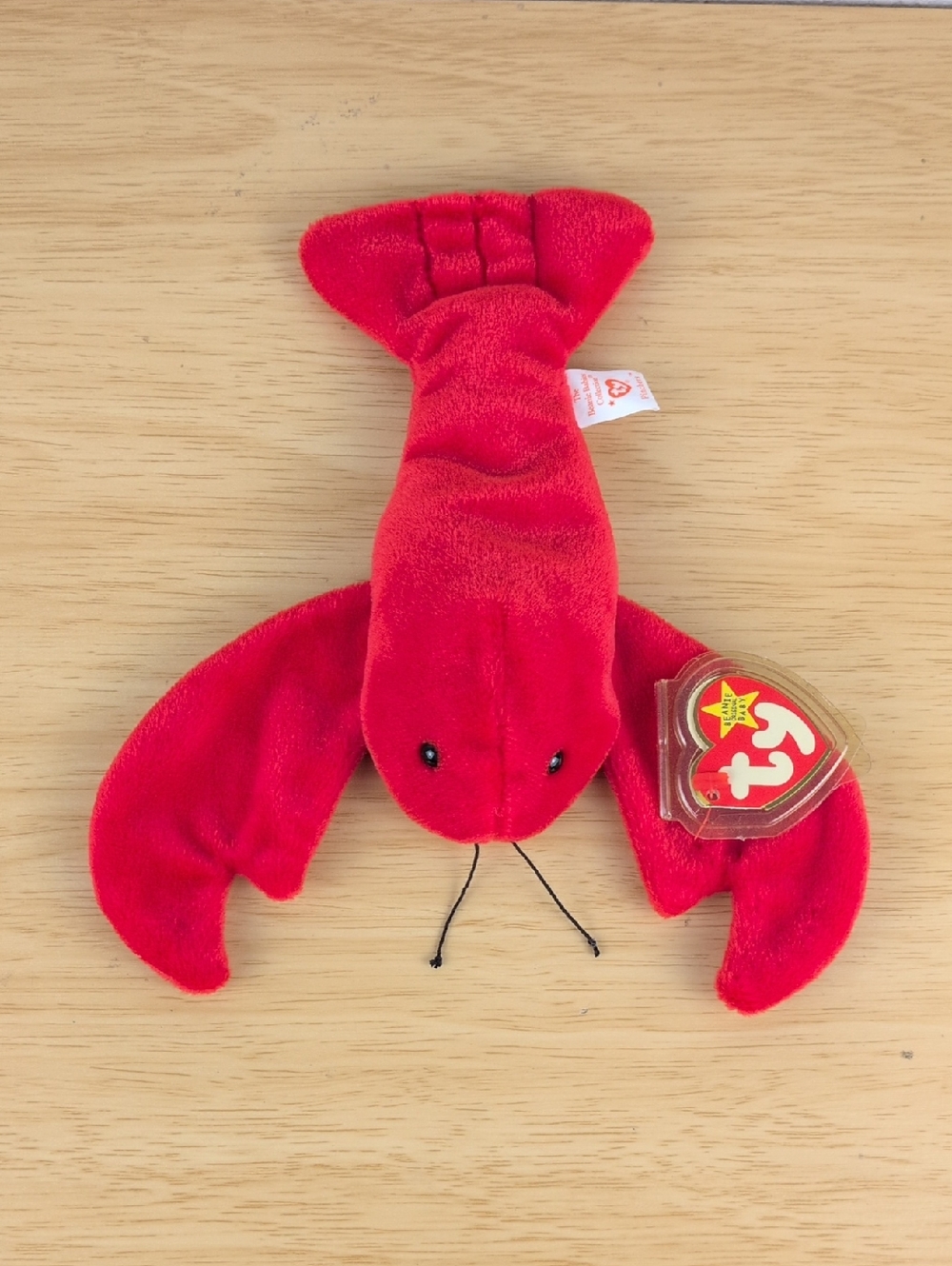 TY Beanie Baby Pinchers Lobster 1993